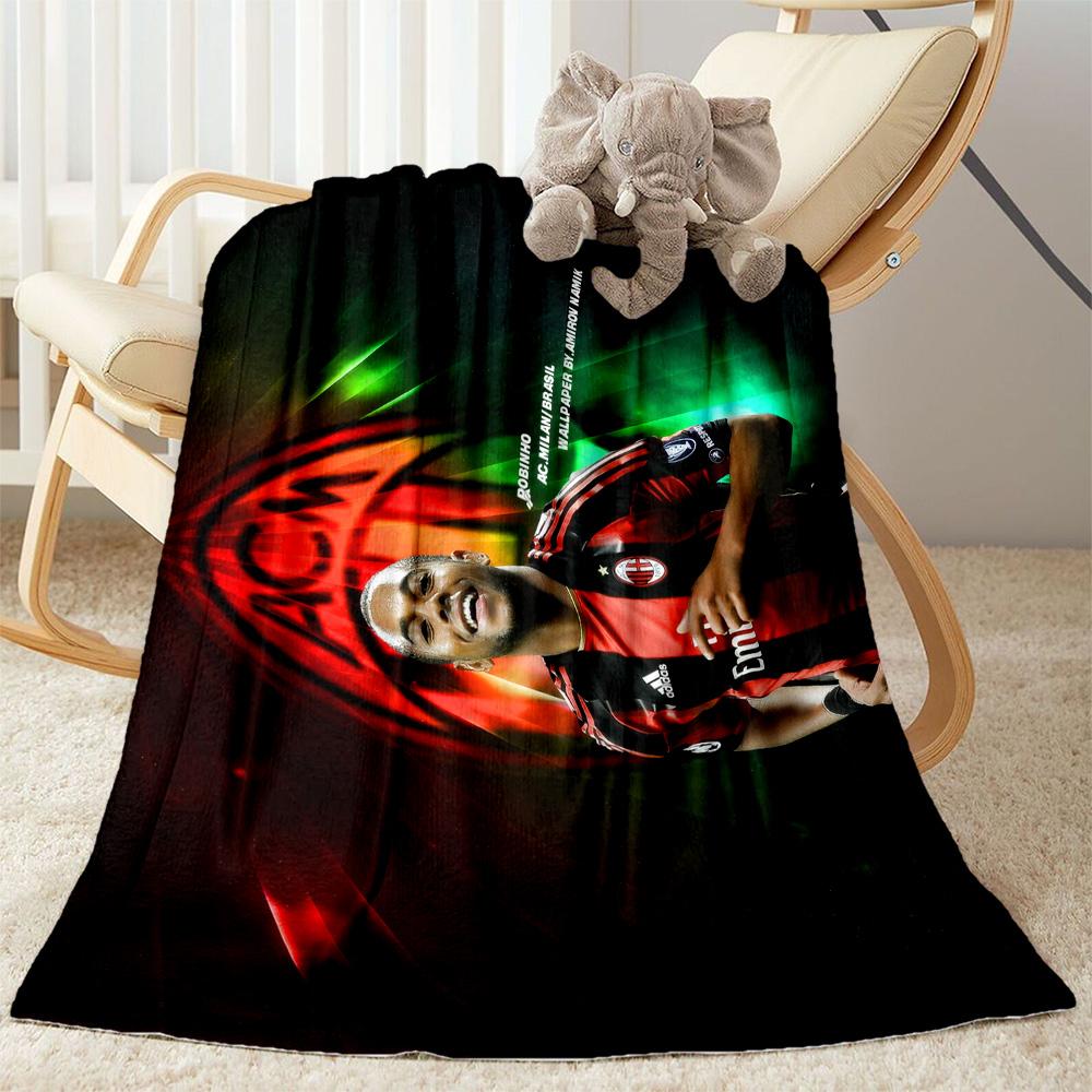 Ac Milan Celebration Blanket Durable Comfort Suitable for Office Couch Picnics for All Occasions Warmthful Decor