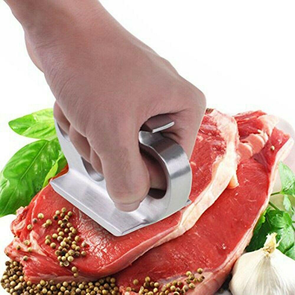 Integrated Meat Loosener Aluminum Zinc Zinc Alloy Meat Compactor Lightweight Meat Hammer  Home