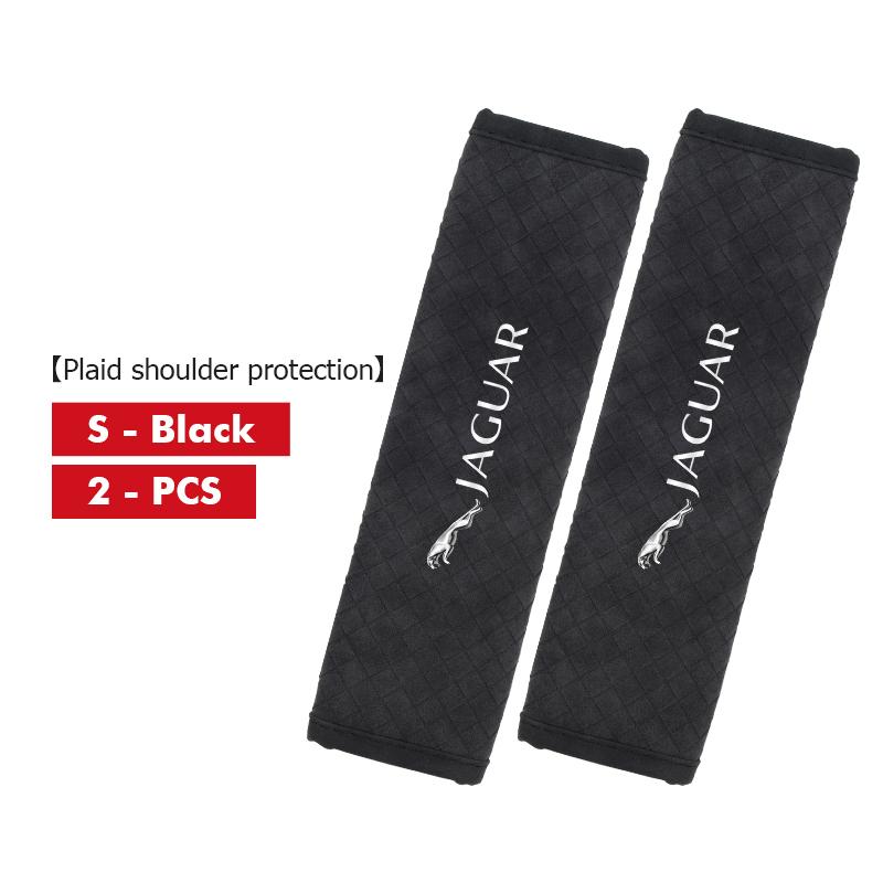 For Jaguar Car Styling Seatbelt Shoulder Pad Safety Shoulder Protector Cover XK S-Type F-Type X-Type F-Pace I-Pace E-Pace XFR PP21