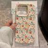 Vollbild-Blumenmuster Weiche TPU-Handyhülle Für iPhone 17 16 Pro Max 15 Plus 14 13 12 11 17Air X XR XS Max Kunstleder-Abdeckung