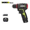 Worx WU130X.1 12V Brushless Cordless Drill Driver CN plug (adapter included)