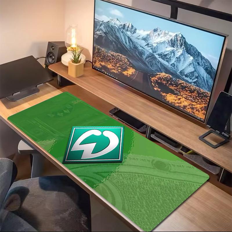Werder Bremen Print Cushion Non-slip Laptop Tablet Big Mousepad XXL Mat Mini PC Playmat With Lock edge