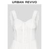 UR 2025 Casual Ruffle Tie-Strap Camisole Dress