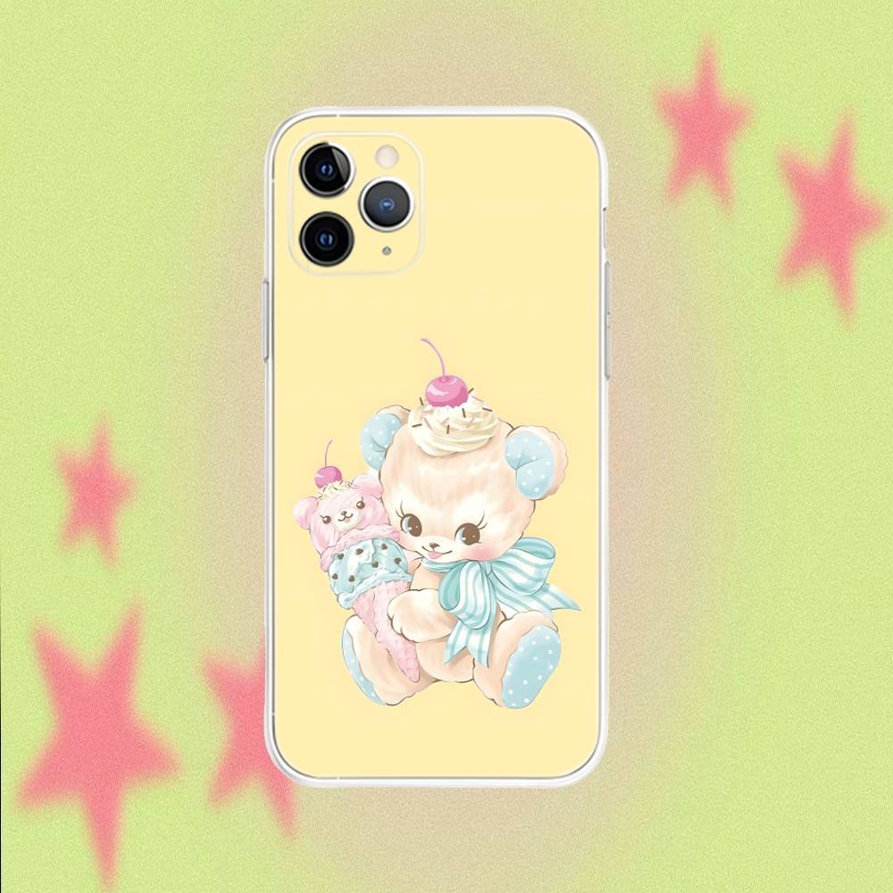 

Dreamin Tiny Pets Cute For iPhone 17,16,15,14,13,12,11,Air,X,XR,Pro,Max,Plus Transparent Non-Slip Cover iPhone16promax
