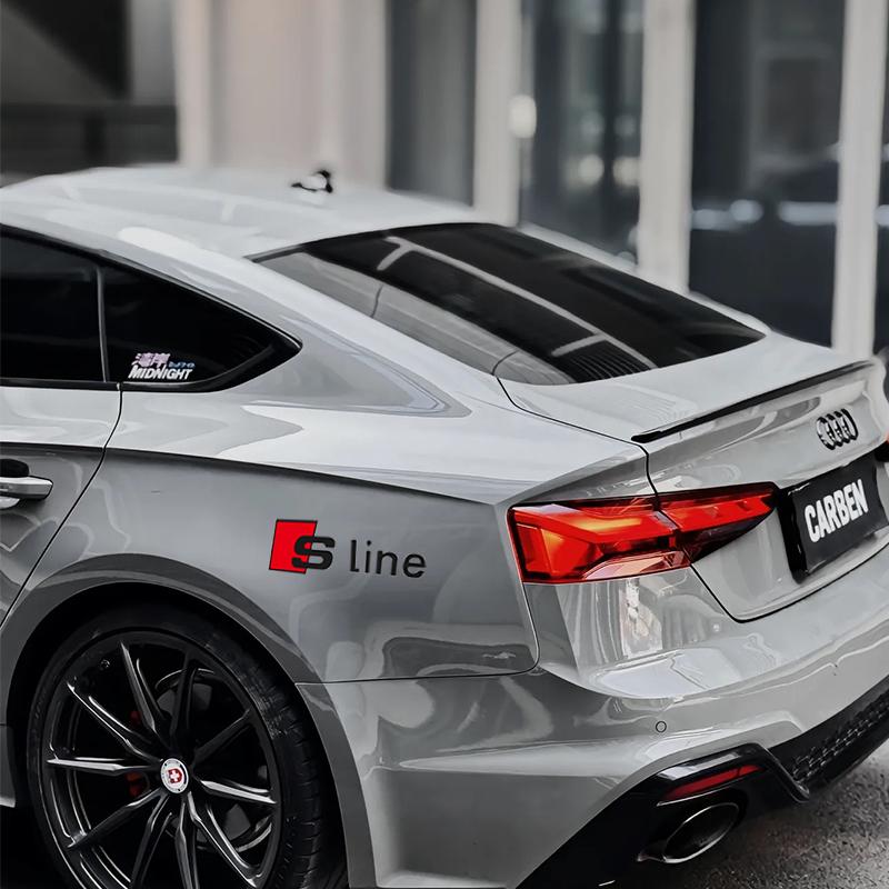 Q8 Car Sticker Body Trunk QUATTRO Decoration Decal Auto Accessories For a8 Sline A1 A2 A3 A4 A5 A6 A7 A8 8P B6 B7 B8 Q3 Q5 Q7