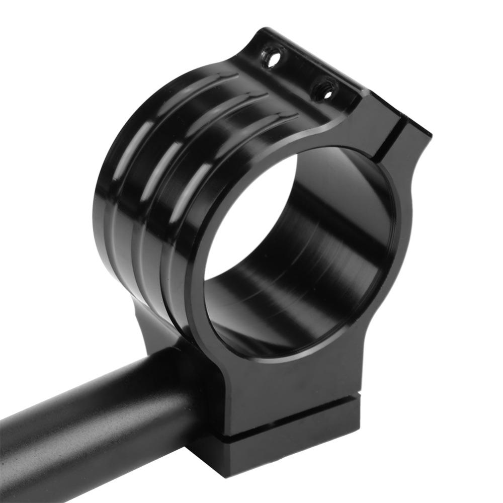 2pcs CNC Machined Clip On Handlebars 37mm Fork Tube Universal Handlebar Pair For Cafe Racer