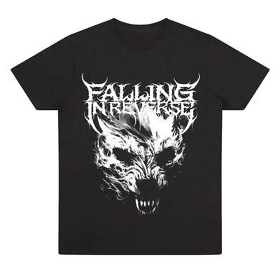 Rock Band Falling In Reverse Poster Graphic Print T-shirt Me Casual Oversized Streetwear Cotton Comfortable Summer Tees