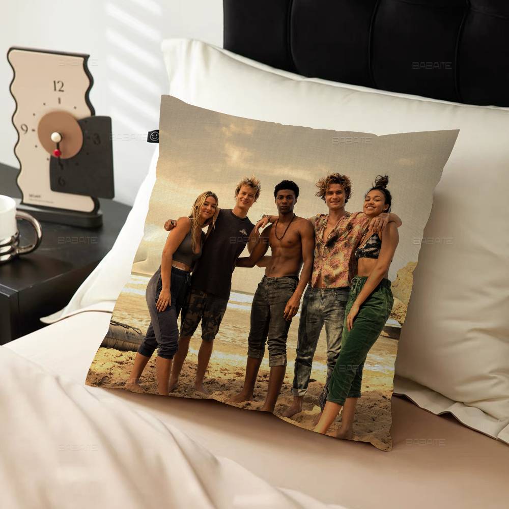 Classic Outer Movie BBanks Pillow Cover Sofa Cushion Cover Home Room Decoration Children Gift