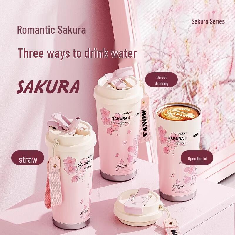 Vanow Termohrnek s motivem třešňových květů