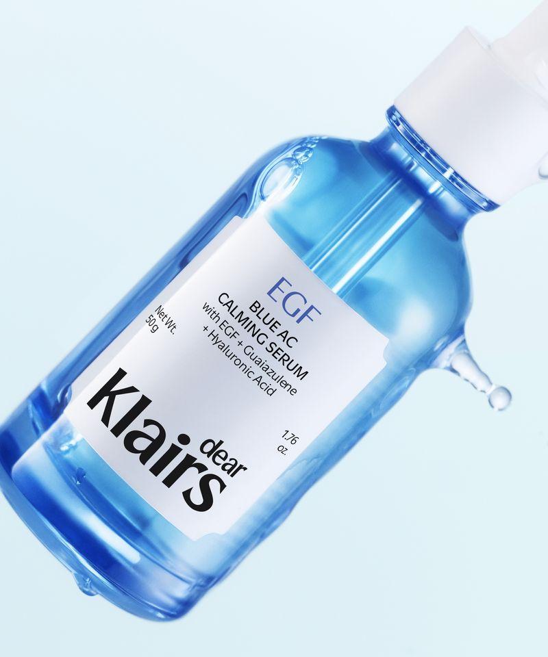 EGF Blue Soothing Toner Pads + EGF Blue AC Soothing Serum