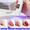 Rechargeable UV Nail Lamp Salon Grade Fast Curing Adjustable Stand LED Gel Dryer for Home DIY Use