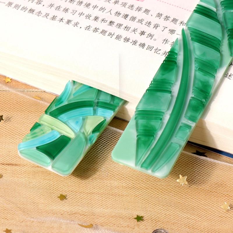 Rectangle Silicone Bookmark Mold DIY Bookmark Mould Making Epoxy Resin Jewelry DIY Craft Silicone Mold 150x35mm