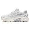 Li Ning Gathering Light Abrasion Resistant Breathable Low Top Running Shoes Women's White Gray ARXT006-3