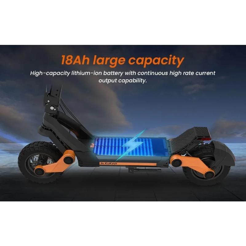 EU Stock Original KuKirin G3 Electric Scooter 1200W Motor 52V 18Ah battery 10.5 Inch Tire Touchable Display 50KM/H E-Scooter