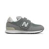 New Balance NB 574 Cushioning, Wear Resistant Low Top Kids' Running Shoes Gray Blue Children Aged 3 7 Years Old PV574BA1