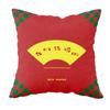 New Chinese Style Wedding Supplies Xi Word Hug Pillow Cover Peach Blossom Print Cushion Bed Square Headrest