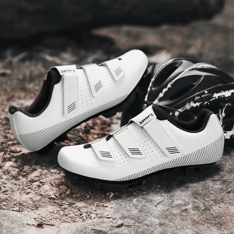 Atmungsaktive Outdoor-Fahrradschuhe für Herren mit Nylon-Außensohle für Straßen-/Berggebrauch