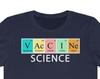 Vaccine Science Shirt Pro Vaccine ~ Vaccinations Pro Vax Shirt ~ Vaccine Shirt ~ Vaccination Shirt ~ Vaccinated T-Shirt Unisex Vaccine Tee