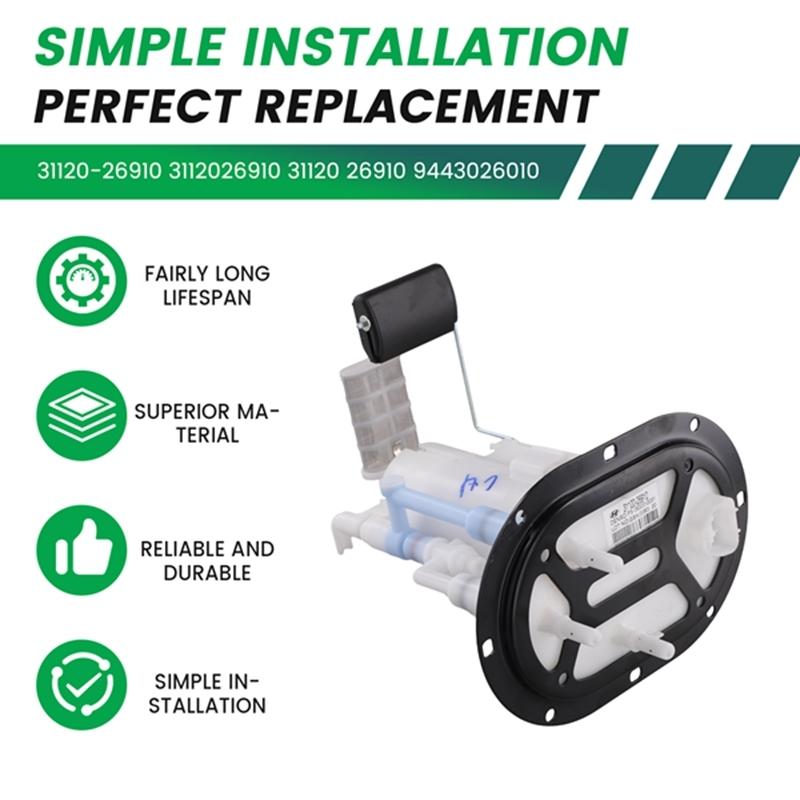 Fuel Pump For HYUNDAI SANTA FE SM 2.0 CRDI Oil Pump Oil Level Sensor 31120-26910 3112026910 9443026010 94430-26010