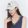 Pony Patch Ball Cap Cream