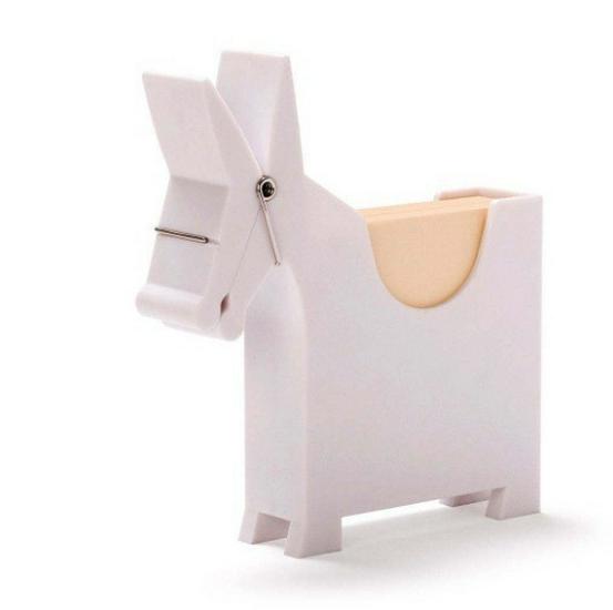 Cross-Border Sticky Note & Pen Holder - Desktop Mule Clip Office Decoration & Business Card Organizer