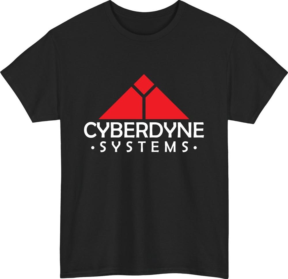 Cyberdyne Systems T-Shirt Terminator Sci-Fi Logo Retro 80er Geek Skynet Geschenk Top