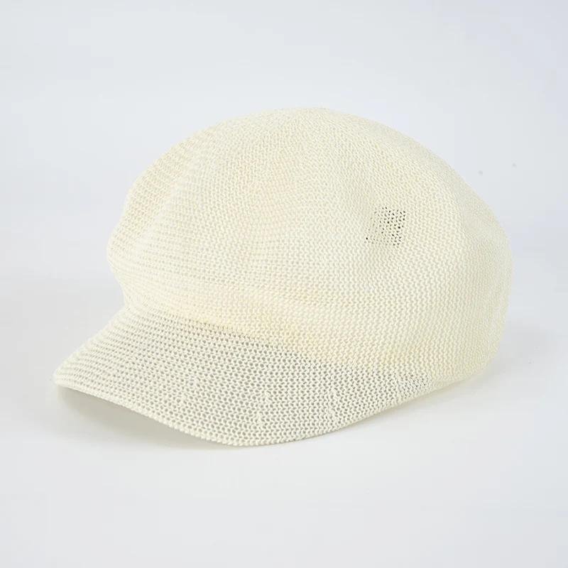 Octagonal Beret Women Sun Beach Hat Painter Hat Outdoor Travel Light Breathable Women Visor Femme Retro Fashion