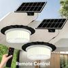 244 LED Solar Pendant Light with Remote Control 5 Modes Motion Sensor Solar Shed Barn Light IP65 Waterproof Indoor Outdoor Hanging Solar Lights