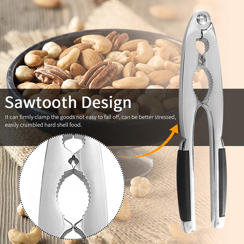 Multifunctional Fast Sheller,Zinc Alloy Nutcracker, Pinenuts,Seafood Nut,Walnut Cracker,Kitchen Gadgets and Accessories, 2021New
