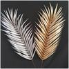 Iron Artificial Tree Leaves Rubber Realistic Greenery Wedding Photo Decor Props