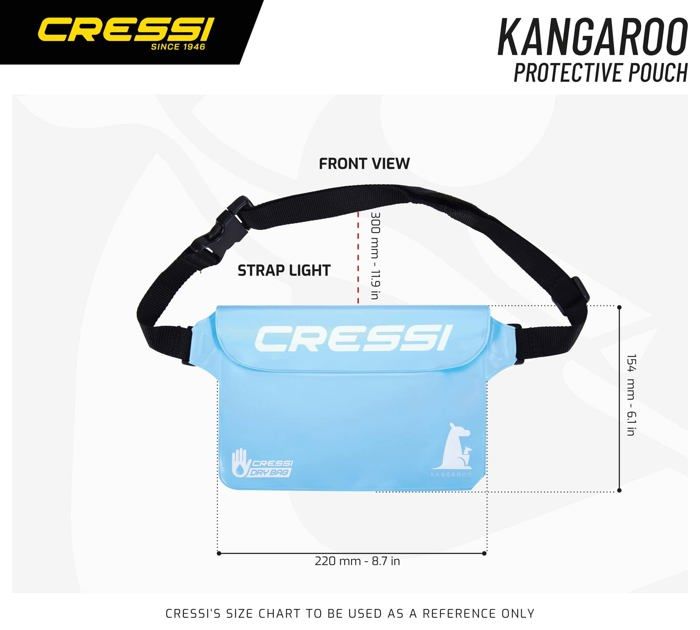 Vodotěsné pouzdro - Cressi - XUB980040 - Odolné PVC - Ochrana proti vodě - Ideální pro outdoor