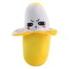 Plush Stuffed Toy Interactive Musical Banana Shape Soft Fabric Sensor Activated Sound Producing Kids Friendly Educational Plaything