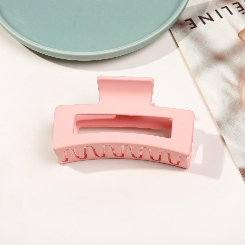 Square Hair Clips with A Matte
