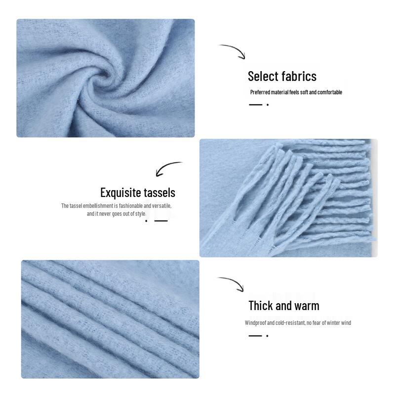 MUMARU Women's Soft Winter Warm Scarf & Shawl