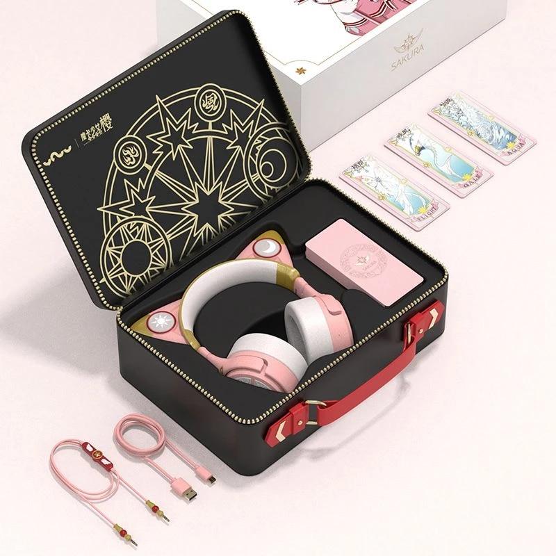 中国限定 yowu カードキャプターさくら 公式グッズ 猫耳ヘッドホン