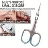 Stainless Steel Russian Dead Skin Scissors Ultra-Thin Curved Nail Care Cutting Tool