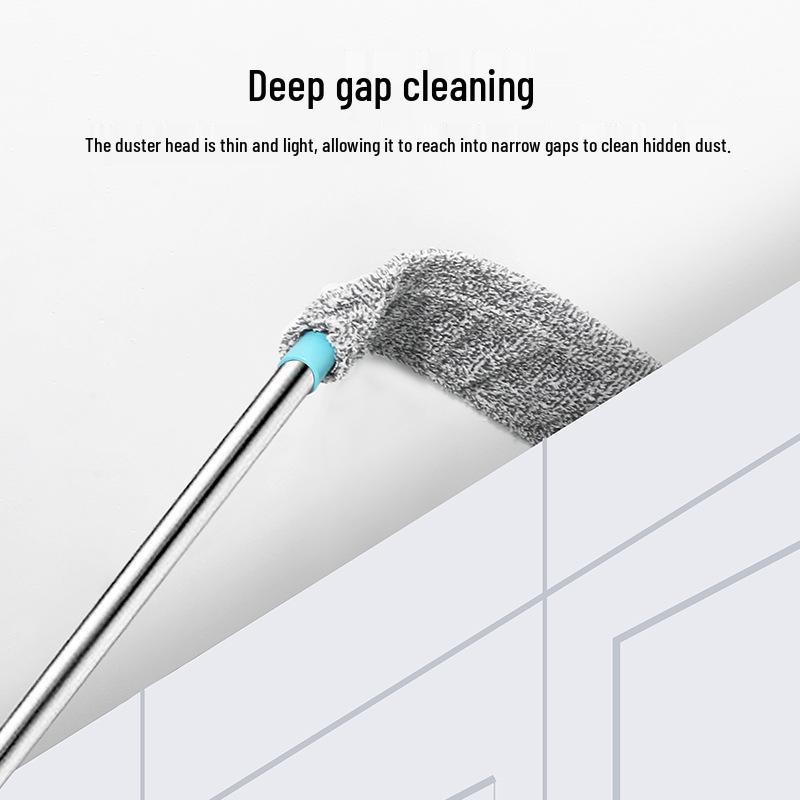 Einziehbares Haushaltsstaub-Reinigungswerkzeug - Verlängerter Spaltstaubwedel für Bettunterseiten