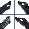 2pcs Car Front Bumper Bracket For 2013-2018 Toyota RAV4 52536-0R060 52535-0R080