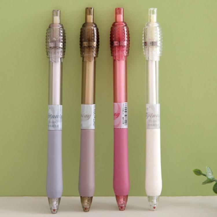 8PCS Stress Relief Retractable Gel Pen 0.5MM Tip Quick Drying Gel Pen Office Writing Tool for Journaling Note Taking