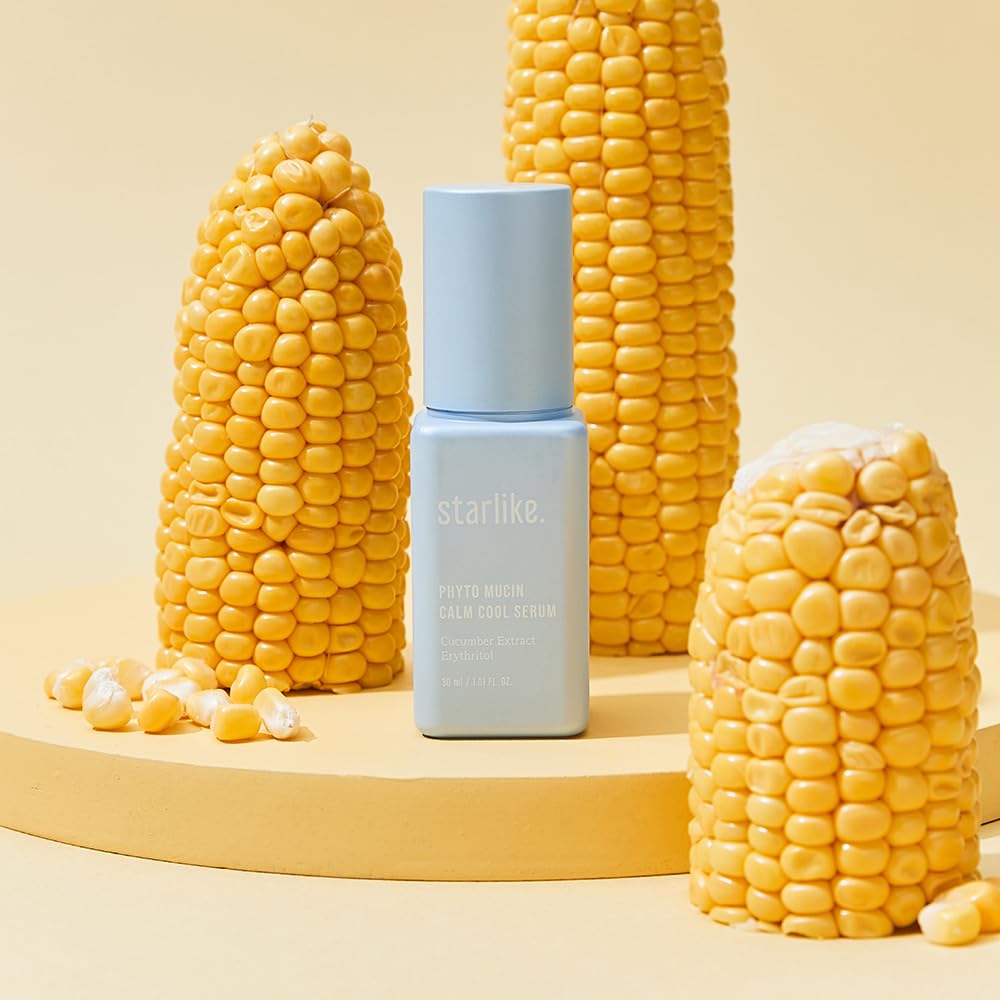starlike. Starlike Phyto Mucin Calm Cool Serum 30ml Beauty Serum: Reduces redness, low irritation, cooling, moisturizing, contains cica and okra
