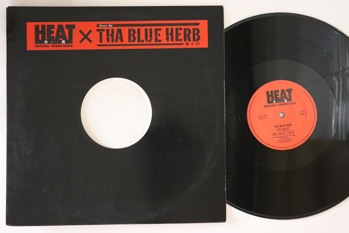 

12-дюймовая пластинка THA BLUE HERB O.N.O My Heat Chase A Crane Pitch D HEAT2 Heat Cartel 2004 Япония Японская клубная танцевальная музыка Б/У