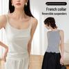 Wende-Schlankheits-French-One-Shoulder-Camisole - Vielseitige Damenmode-Weste