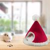 Christmas Guinea Pig Bed Fleece Small Animals Bed Hamster Mini House for Dutch Pig  Sugar Glider