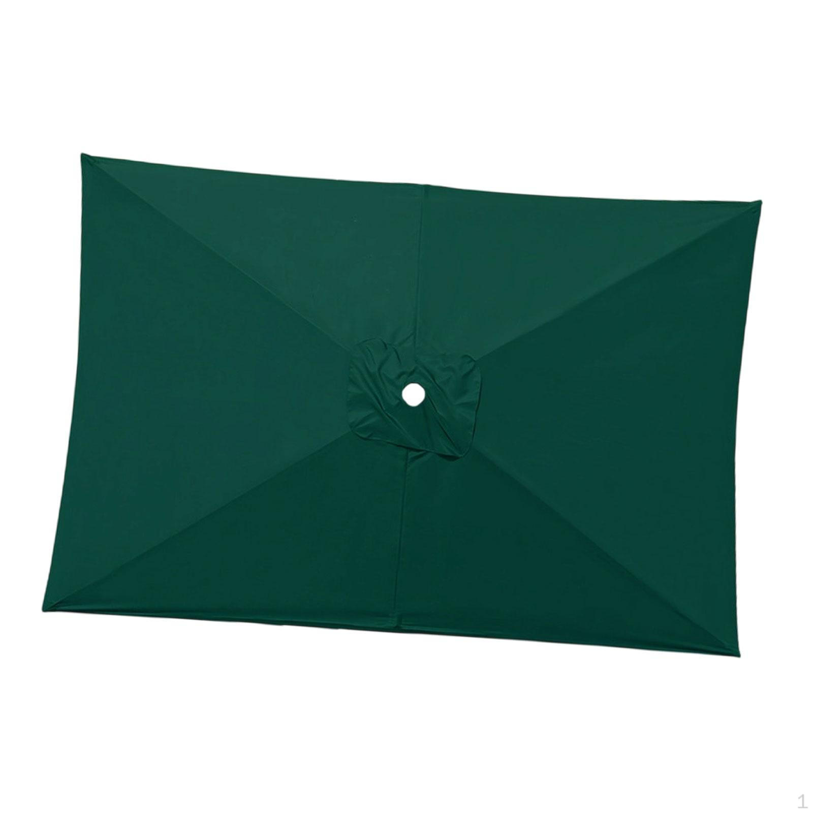 

Тент 200смx300см для замены зонта, прямоугольной формы, для улицы Dark green