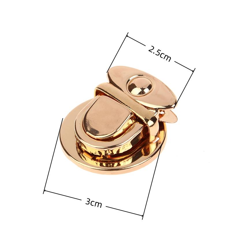 Verschlüsse Druckknöpfe Basteln DIY Metallverschluss Tasche Hülle Schnalle Verschluss Für Handtaschen Umhängetaschen Geldbörse Tragetasche Hardware Zubehör