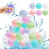 New Reusable Water Balloons Refillable Water Balloon Quick Fill Self Sealing Water Bomb Splash Balls for Kids Swimming Pool