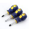 1Pcs Mini Screwdriver Multifunction Cross Shaped Screw Driver Slotted Flat DIY Repair Tools Magnetic Short Small Screwdriver