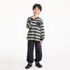 Xiaoyinman Boys' Retro Stripe Long Sleeve T-Shirt