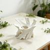Hot 3D Printed Desk Support Stand Plastic Durable Small Ornaments Black White Table Models for Home Decoration