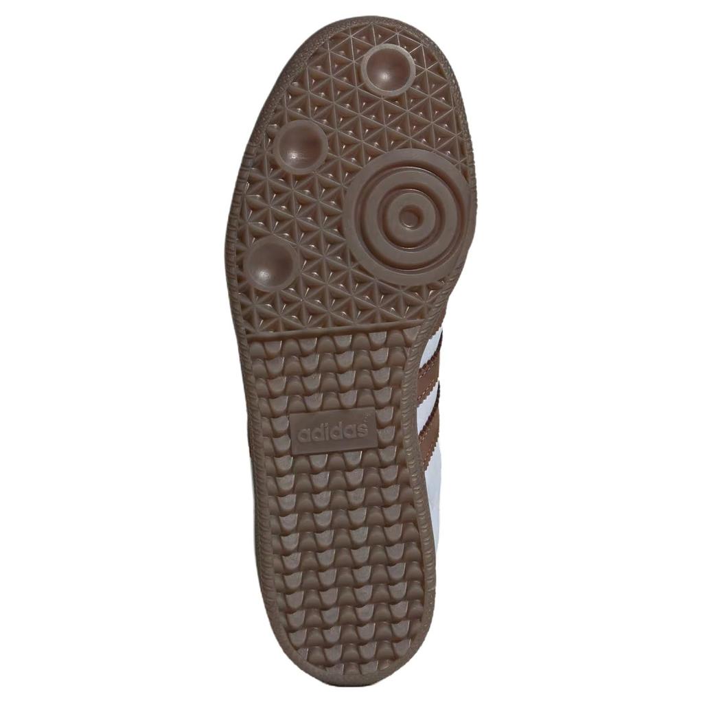 adidas Samba OG Crystal Sky Earth Strata Weiß Damen Sneaker Braunes Schuhwerk-Weiß IH9167